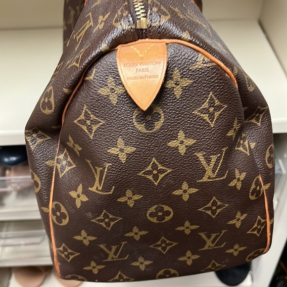 Louis Vuitton monogram speedy 35 - Picture 9 of 14